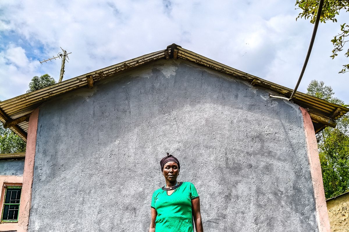 Wall after Nyumba Nzuri finishing